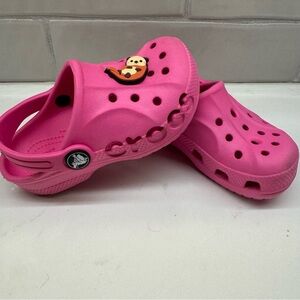 Toddler Baya Crocs Electric Pink Size 8